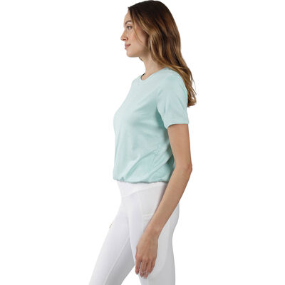 Yogalicious Women's Short Sleeve Crop Top