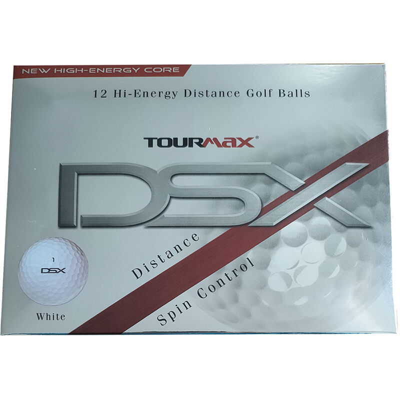 TourMax DSX2 White Dozen Golf Balls image number 1
