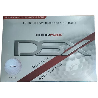 TourMax DSX2 White Dozen Golf Balls