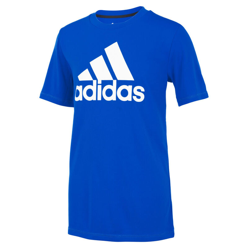 adidas Boys' Short Sleeve AEROREADY Performance Logo Tee image number 0