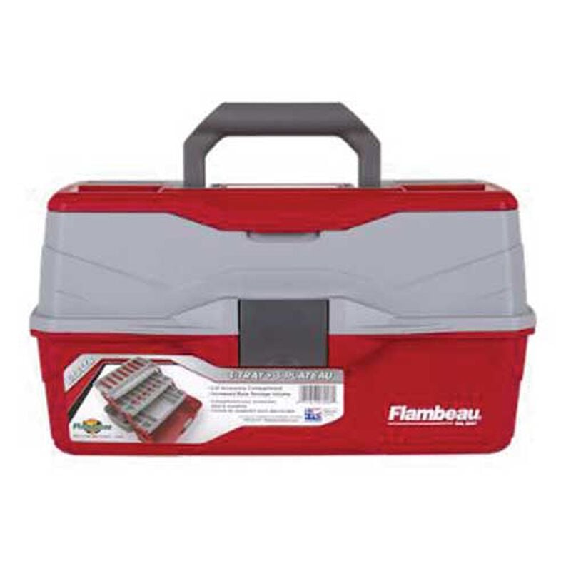 Flambeau 2 Tray Tackle Box With Lid Storage image number 0