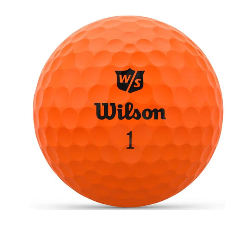 Wilson Duo Optix Orange Golf Balls 12 Pack image number 1