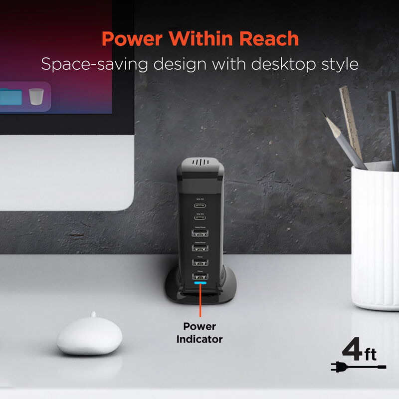 Hypergear Power Tower 42W High-Speed Charging Station image number 3