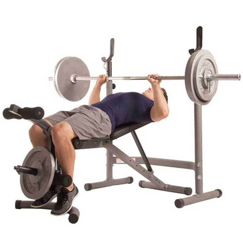 BCB3780 2pc Olympic Weight Bench, , large image number 0