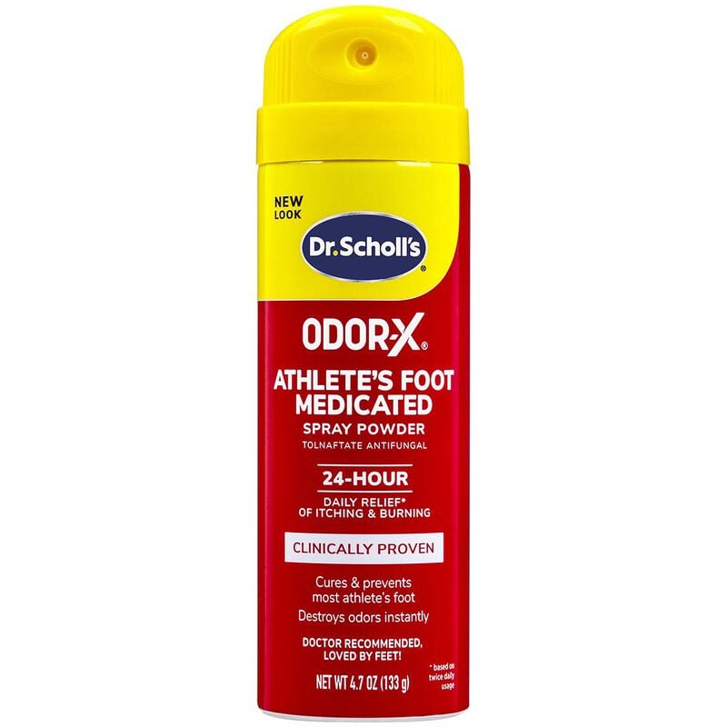 Dr Scholls Odor-X Athlete's Foot Medicated Spray Powder image number 0