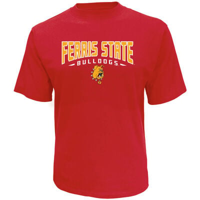 Knights Apparel Men's Short Sleeve Ferris State Classic Arch Tee
