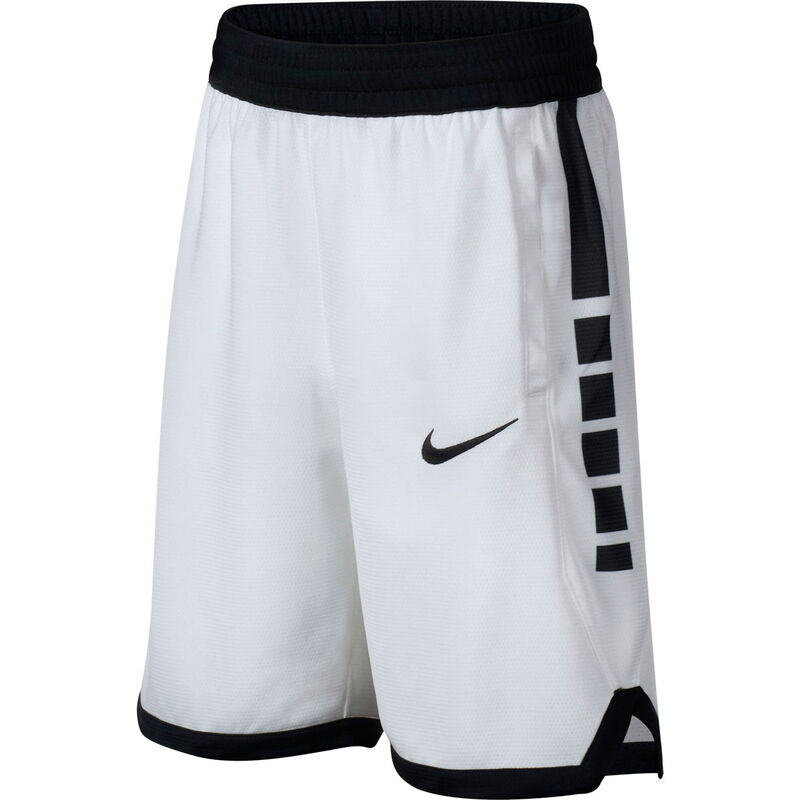 Nike Basketball Dri-Fit Striped Shorts in Black and White