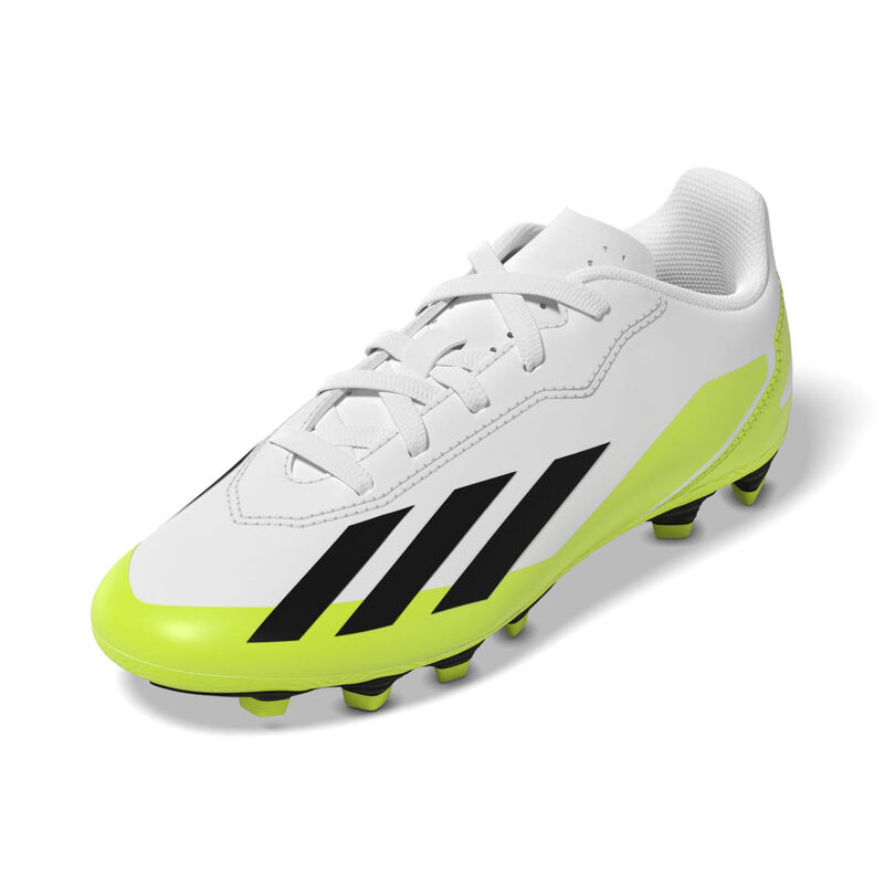 adidas Youth X Crazyfast.4 Flexible Ground Soccer Cleats image number 9