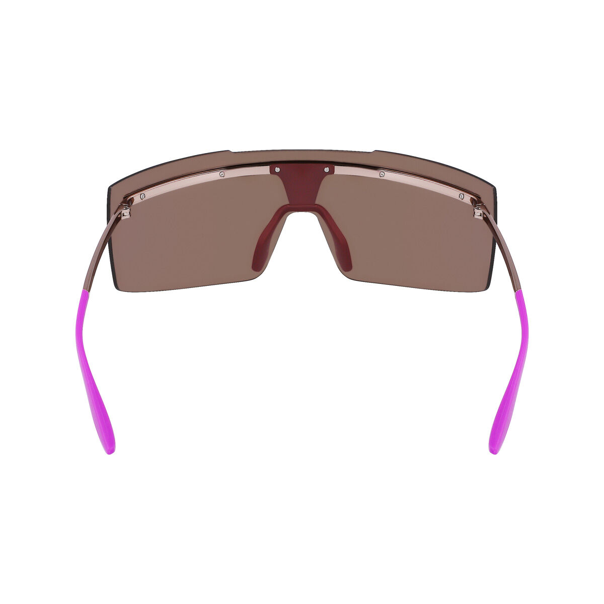 Nike x Martine Rose Echo Shield Glasses in Yellow/Gold