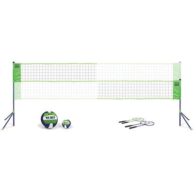 Wild Sports Easy Setup Volleyball/ Badminton Set