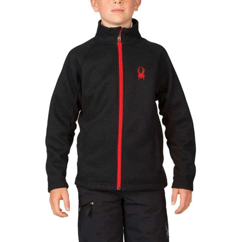 Spyder Boy's Constant Full Zip Jacket image number 0