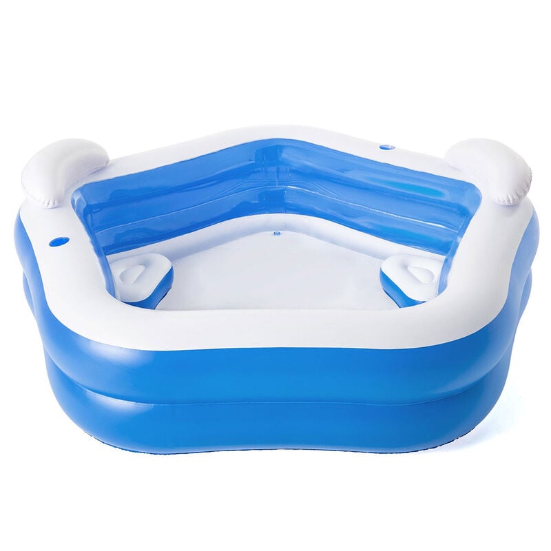 H2o Inflatable Family Fun Pool 7' x 6'9" image number 0