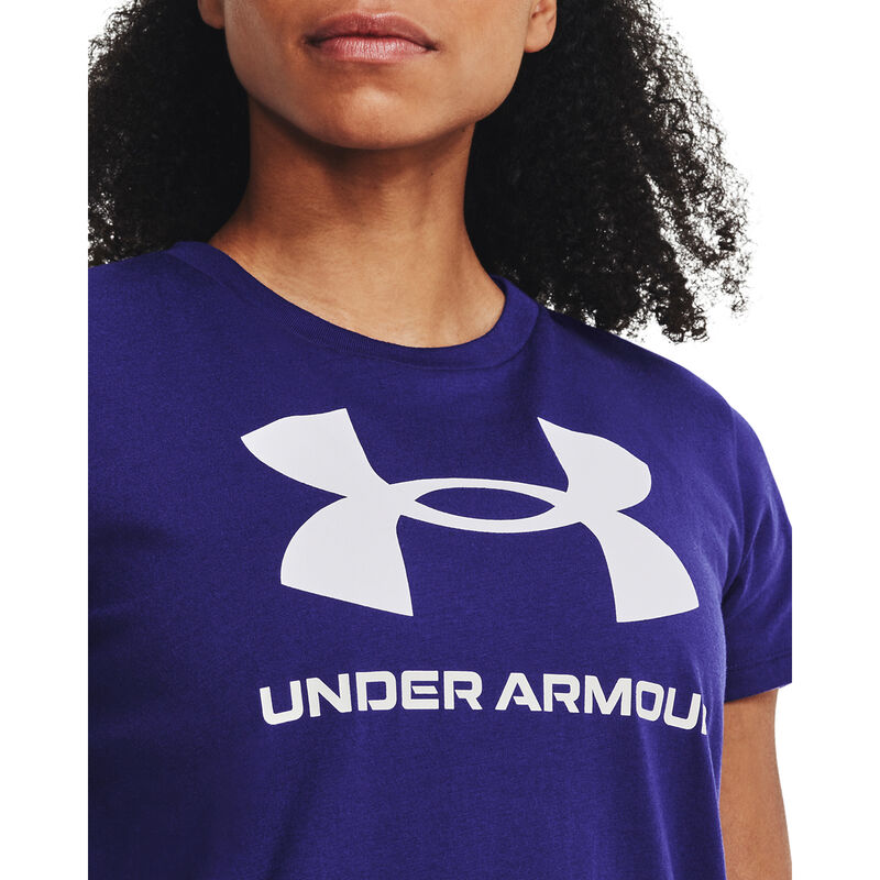 Under Armour Women's Sportstyle Logo Short Sleeve Crew Neck Tee image number 2