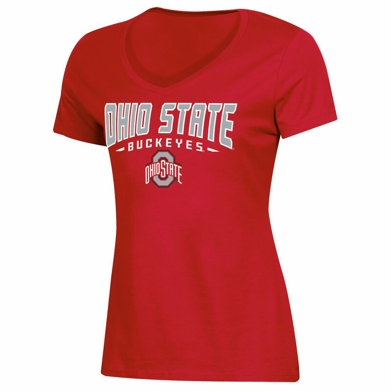Knights Apparel Women's Ohio State Classic Arch Short Sleeve T-Shirt image number 0