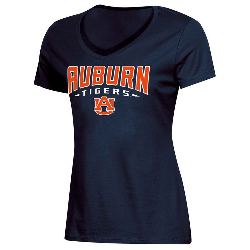 Knights Apparel Women's Auburn College Classic Arch Short Sleeve T-Shirt image number 0
