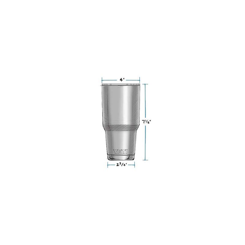 YETI Rambler 24 oz mug w/Magslider Lid Coral Limited Edition