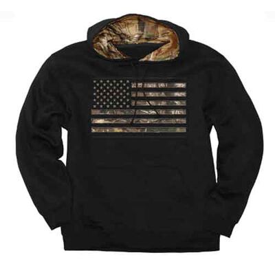 Men's Camo Stars and Stripes Hoodie, , large