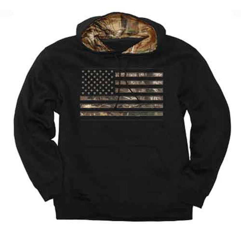 Men's Camo Stars and Stripes Hoodie, , large image number 2