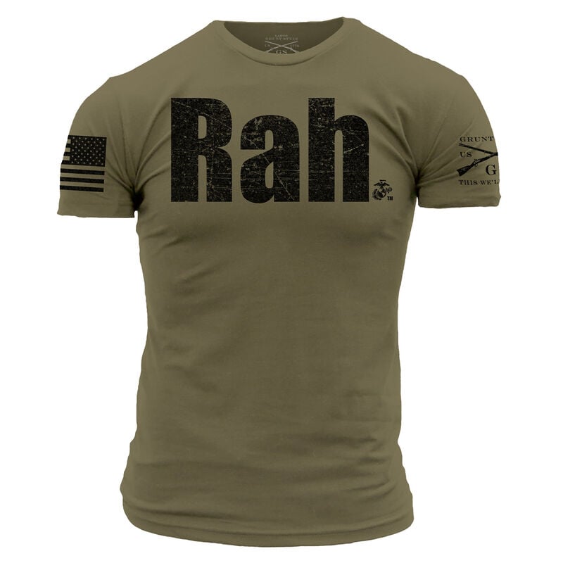 Grunt Style Men's USMC RAH Tee image number 0