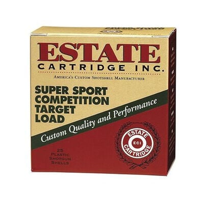 Estate Cartridge 12 Gauge Super Sport Target 2 3/4" 1 1/8 oz #7.5 Shot