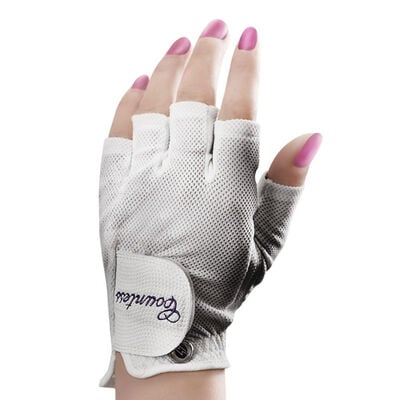 Powerbilt Golf Women's Countess Half-finger Left Hand Golf Glove