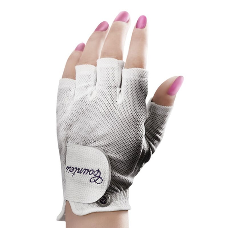 Powerbilt Golf Women's Countess Half-finger Left Hand Golf Glove image number 0