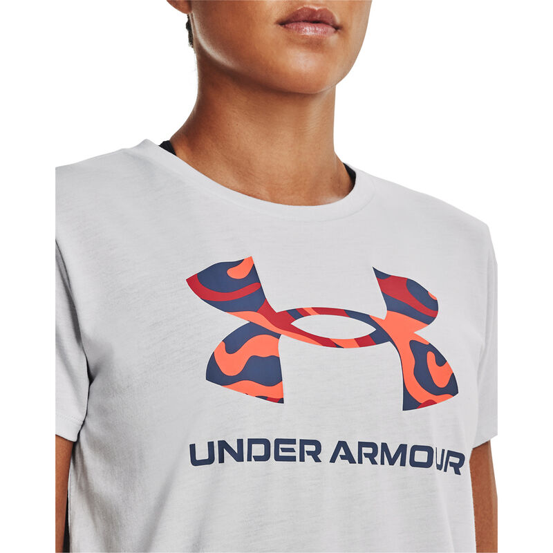 Under Armour Women's Sportstyle Logo Short Sleeve Crew Neck Tee image number 2