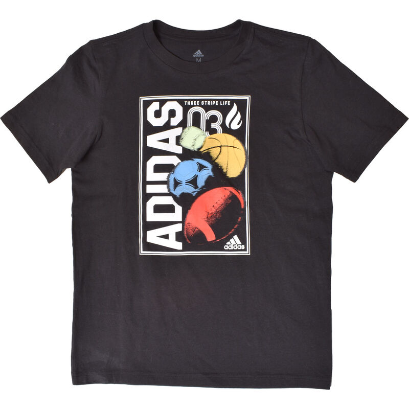 adidas Boys Global Sport T-Shirt image number 1