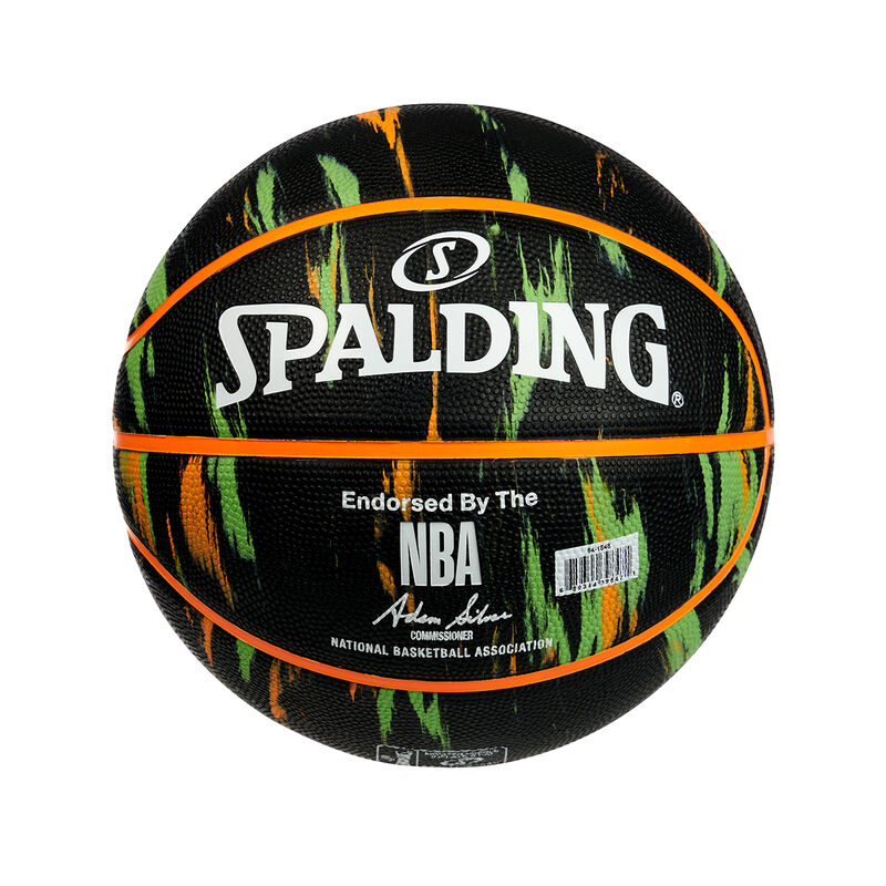 Spalding 27.5" Marble Series Basketball image number 2