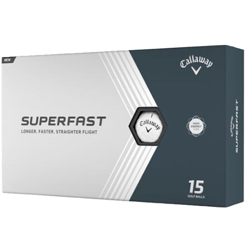 Callaway Golf 2022 Bold White Superfast Golf Ball image number 0