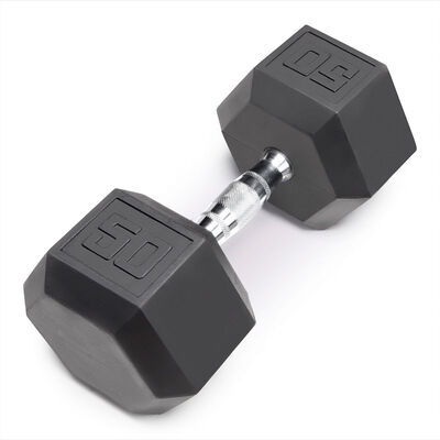 Marcy 50lb. Rubber Dumbbell