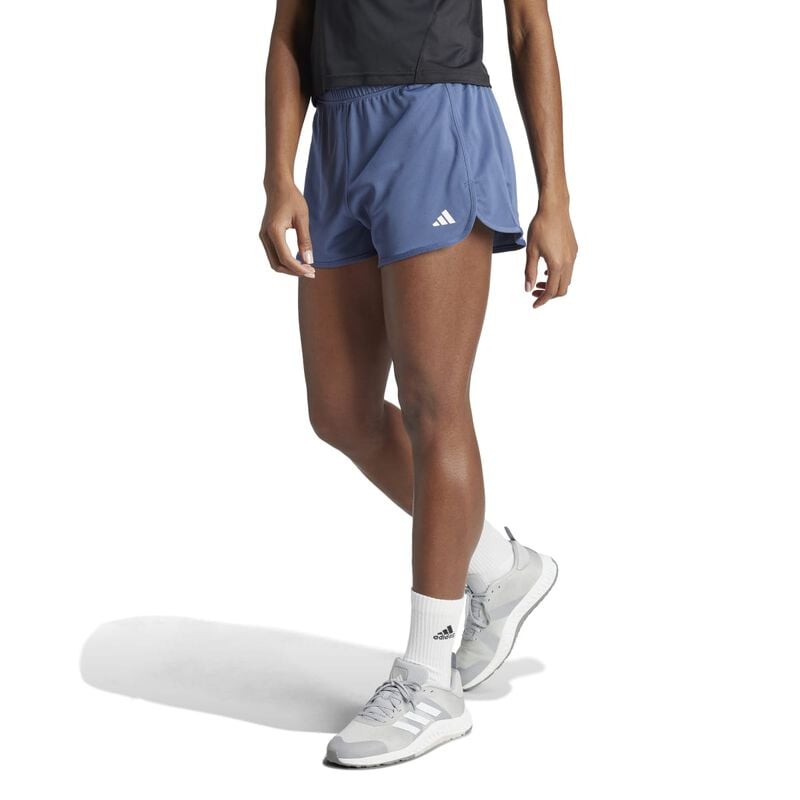 adidas Women's Knit High-Rise Shorts image number 1