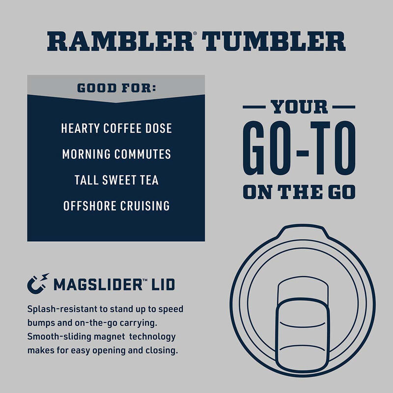 YETI 20 oz. Rambler Tumbler Straw Lid - Eastern Mountain Sports