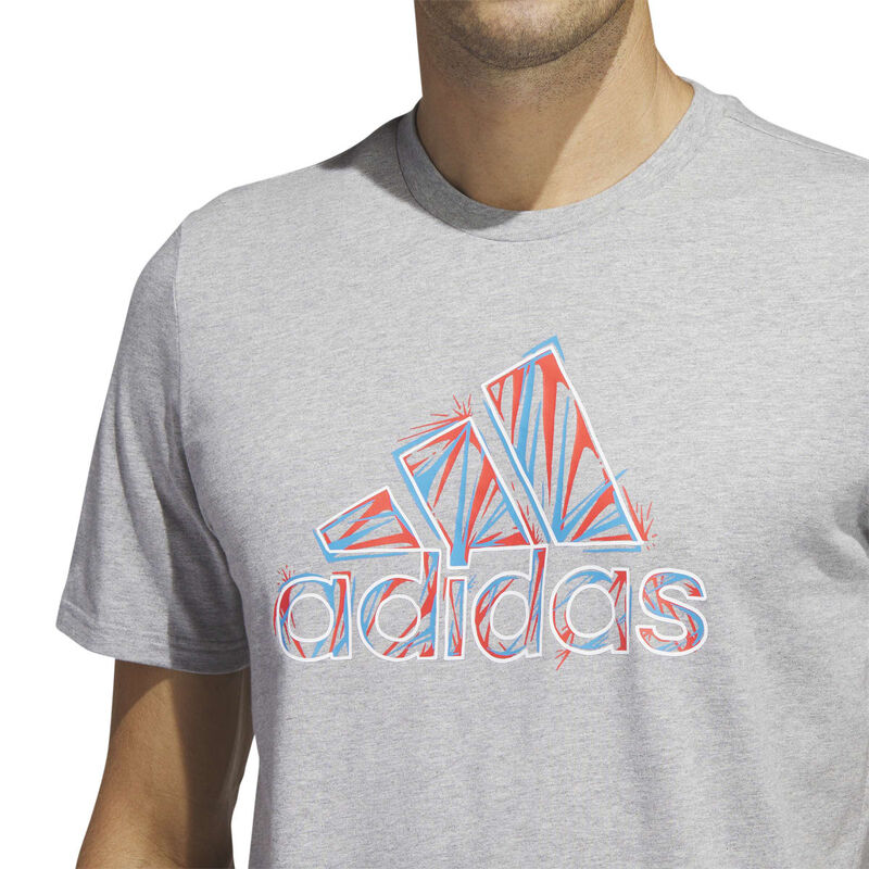 adidas Men's American Graphic Tee image number 4