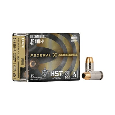 Federal .45 ACP +P 230GR Ammunition