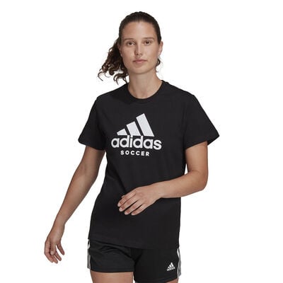 adidas Women's Short Sleeve Soccer Tee