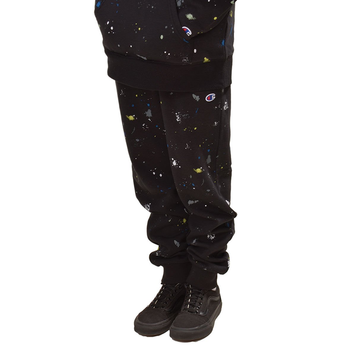 Boys black champion discount joggers