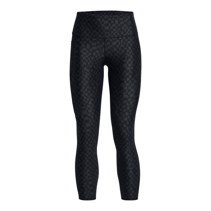 Under Armour Women's HeatGear® No-Slip Waistband Printed Ankle Leggings image number 0