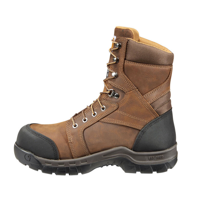 Carhartt Rugged Flex WP Ins. 8" Composite Toe Work Boot image number 8