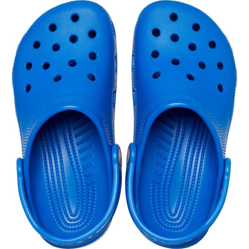 Crocs Youth Classic Blue Clogs image number 6