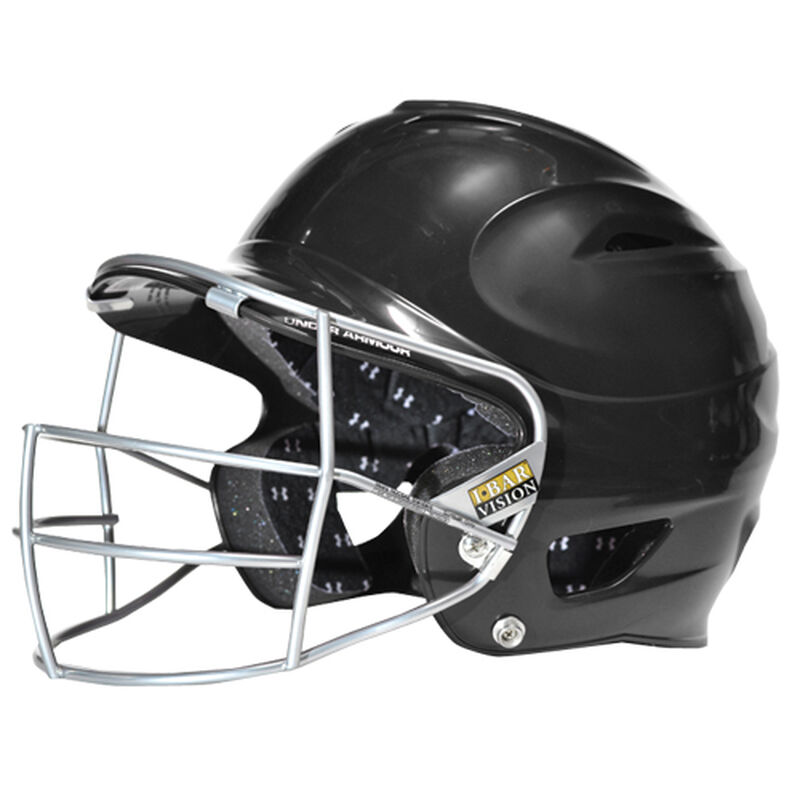 Under Armour Batting Helmet with Face Guard image number 0