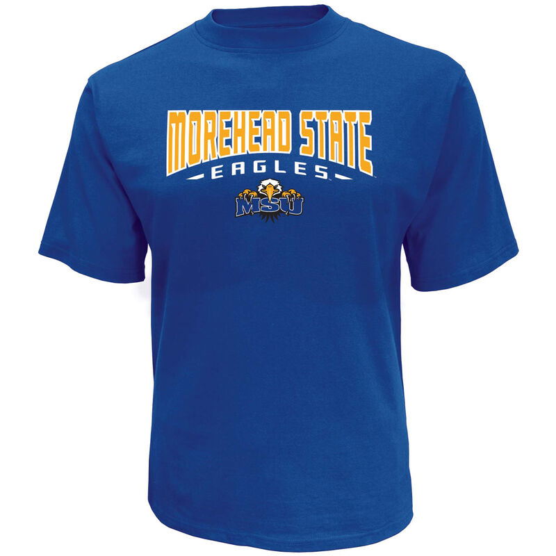 Knights Apparel Men's Short Sleeve Morehead State Classic Arch Tee image number 0
