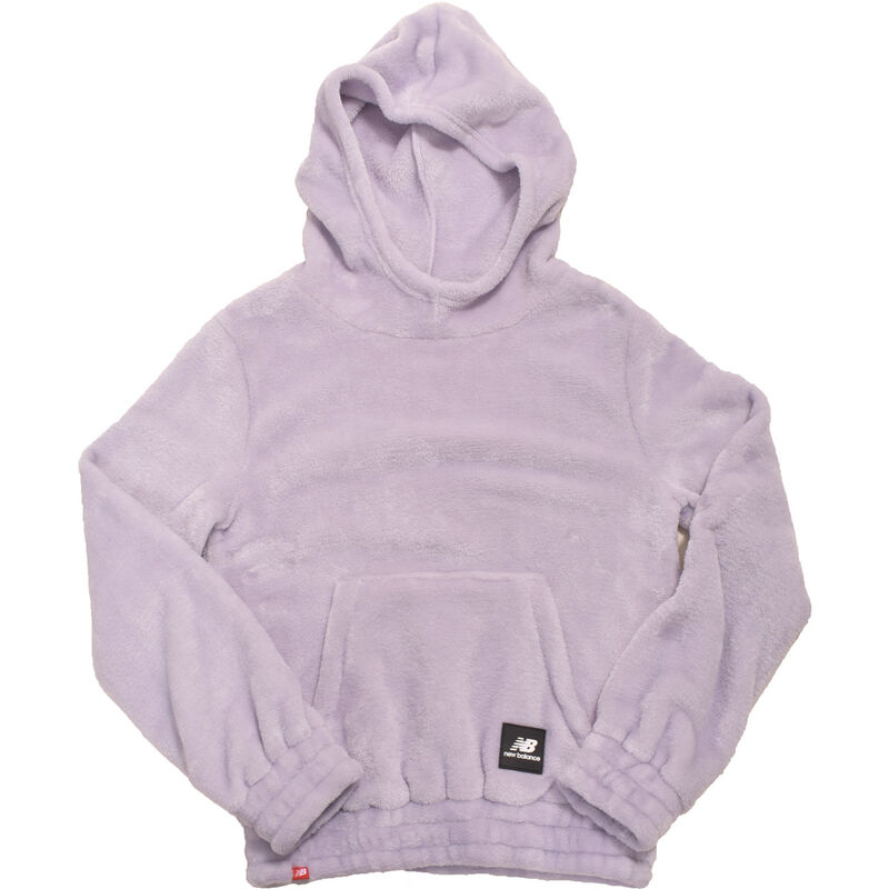 New Balance Girls' Patch Cuddle Hoodie image number 0