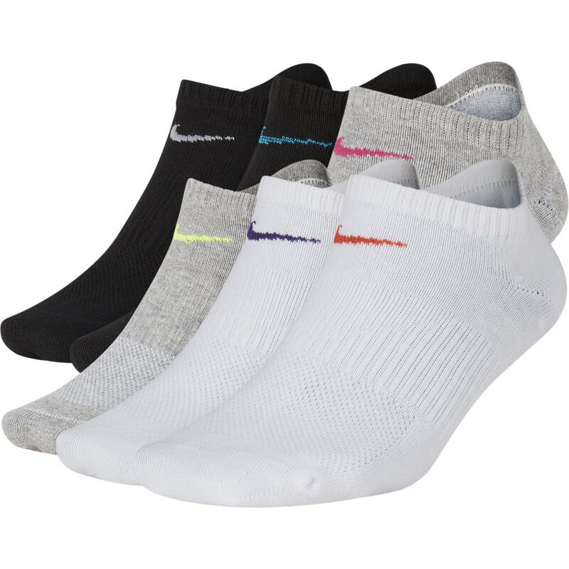 Nike Women's 6 Pack Everyday Lightweight No Show Socks image number 1