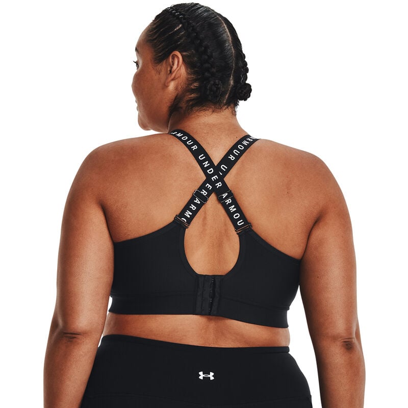 Under Armour Women's Plus Size Infinity Mid-Impact Covered Sports Bra image number 1