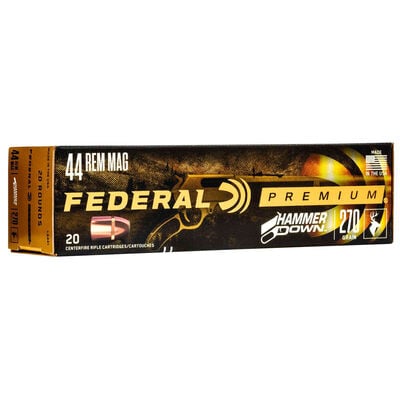 Federal .44 Mag Hammer Down 270GR Ammunition