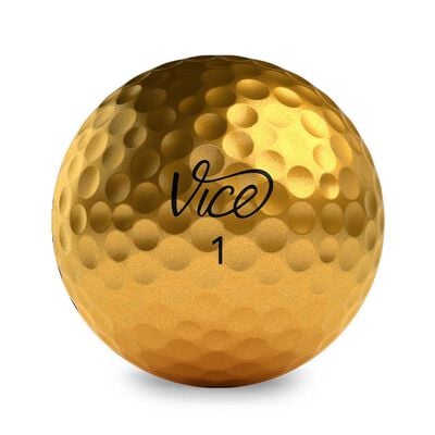 Vice Golf ProPlus Gold Vice 12 Pack Golf Balls