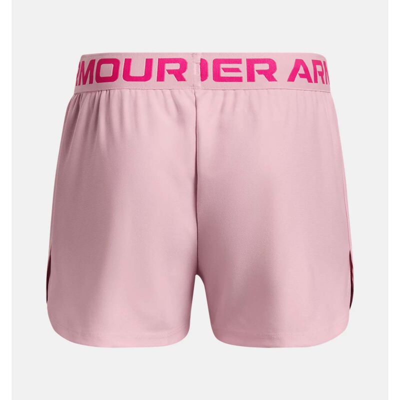 Under Armour Girls' Play Up Solid Shorts image number 1