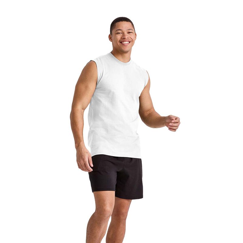 Hanes Men's Essential Cotton Muscle image number 1