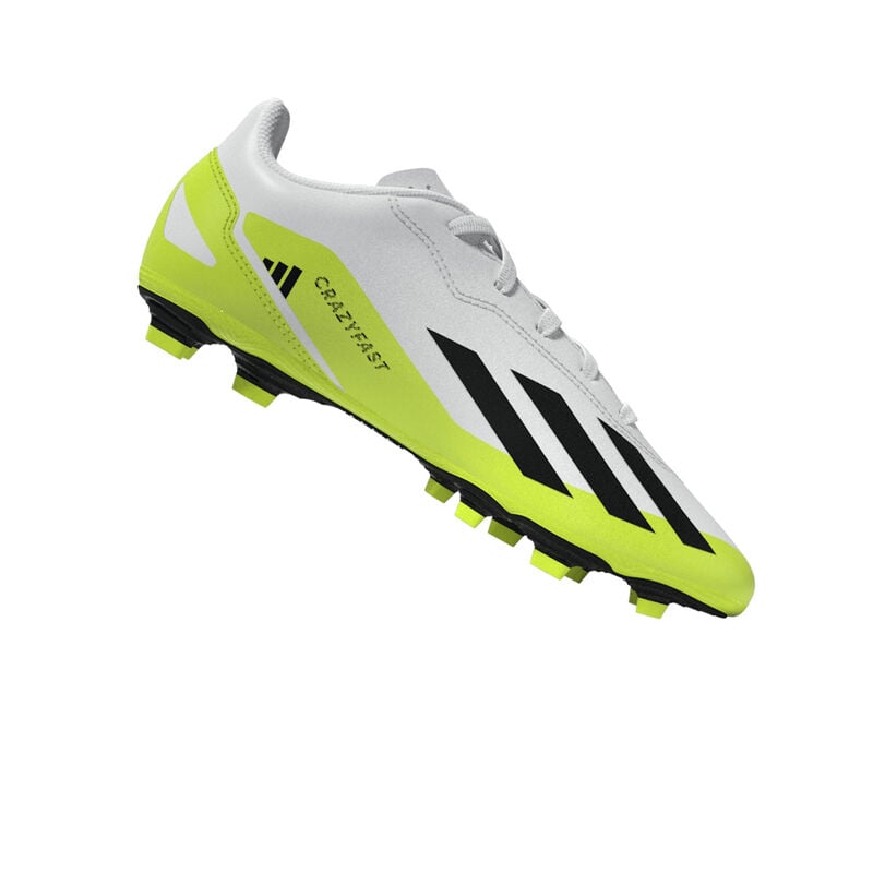 adidas Youth X Crazyfast.4 Flexible Ground Soccer Cleats image number 14